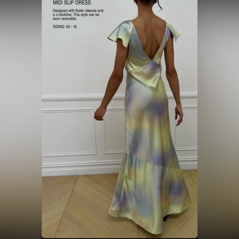 WWW midi slip dress - Picture 4 of 5